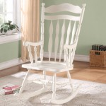 white rocking chairs